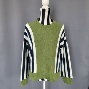 Anthropologie Haute Rogue Camryn Striped Sweater